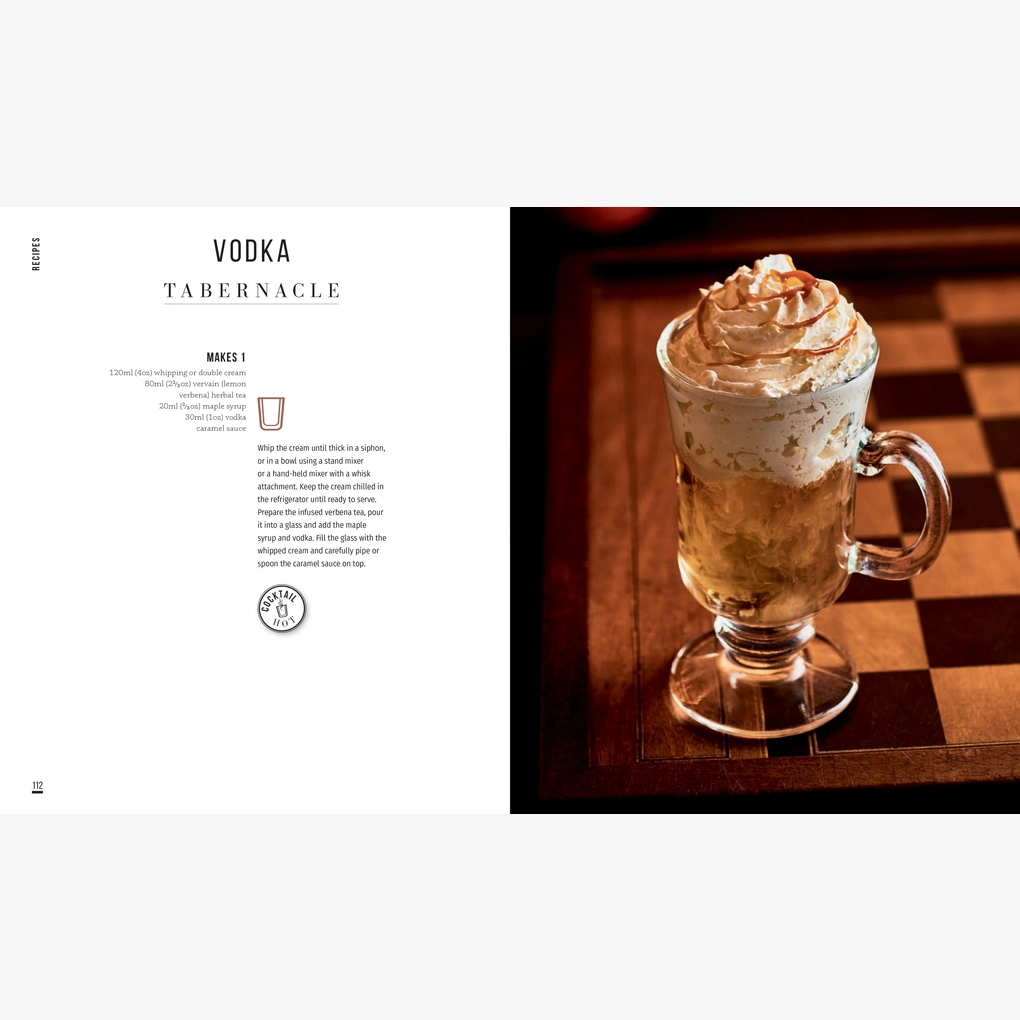 An interior spread on how to make a vodka tabernacle